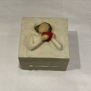 Willow Tree Trinket Box By Susan Lordi From the Heart Keepsake Love Jewelry